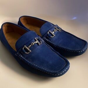 Size 11 Blue Dress Loafers